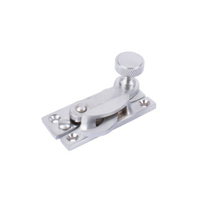Sash Heritage Claw Fastener With Knurled Knob (Non Locking)Satin Chrome