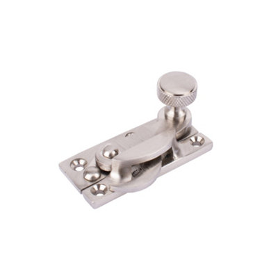 Sash Heritage Claw Fastener With Knurled Knob (Non Locking)Satin Nickel