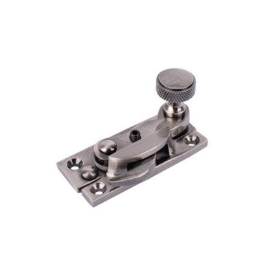 Sash Heritage Claw Fastener With Knurled Knob (Locking)Antique Nickel from B&Q
