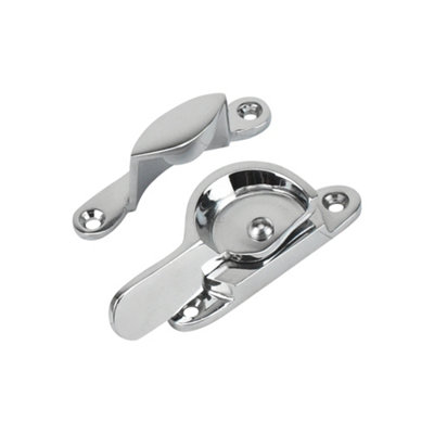 Sash Heritage Fitch Fastener (Non Locking)Polished Chrome from B&Q