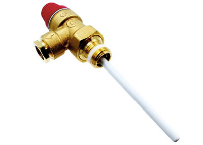Caleffi 7 Bar 1/2" Temperature & Pressure Relief Valve 309470Cst from B&Q