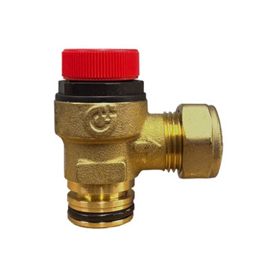Caleffi Circlip 6 Bar Pressure Relief Valve F0000412 from B&Q