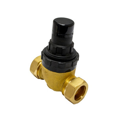 B&Q -  Heatrae Sadia 22mm 3 Bar Pressure Reducing Valve 95605886