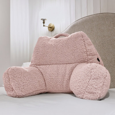 Icon Pink Teddy Bear Cuddle Cushion Reading Support Pillow