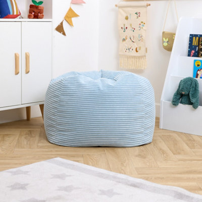Icon Light/Blue Kids High Rest Beanbag Corduroy Size 1