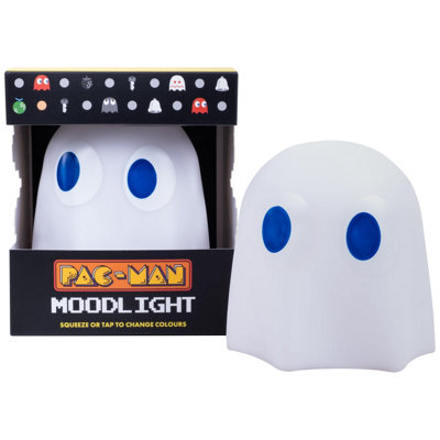 B&Q -  Pac-Man Colour Changing Ghost Mood Light Touch Sensitive Led Lamp - Image 10