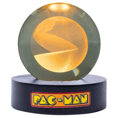 Fizz Creations Pac-Man Crystal Ball Light Usb Retro Gaming Mood Lamp
