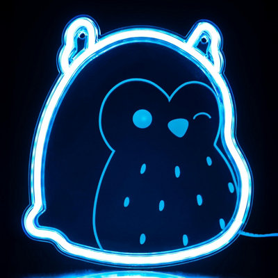 Fizz Creations Squishmallows Winston The Owl Wall Light Officially Licensed Mood Light - Image 7