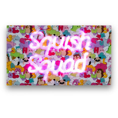 Fizz Creations Squishmallows Squish Squad Neon Wall Light, USB - Image 10