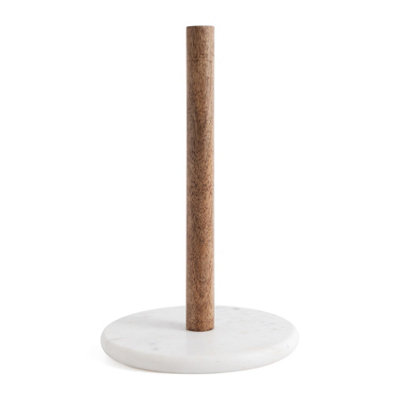 Kitchen Roll Holder Dispenser Countertop Kitchen Towel Holder Free Standing Paper Roll Holders With Marble Base from B&Q