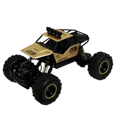 Alivio Off Road Toy Car, Remote Control Monster Truck, Rc Car With Rechargeable Battery For Kids