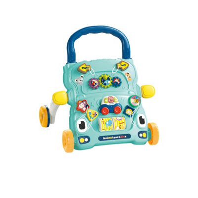 Alivio Magical Activity Walker, Baby Walker With Shapes, Sounds, Music - Blue