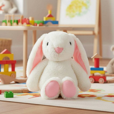 Alivio Singing Music Bunny Baby Sleep Soother Plush Toy With 4 Modes Music from B&Q
