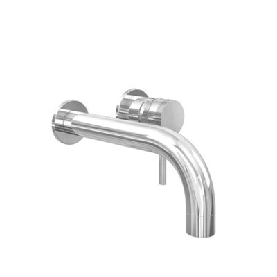 Scudo Apres Wall Mounted Basin/Bath Tap Chrome Finish