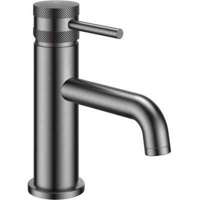 Scudo Apres Gunmetal Mono Basin Mixer Tap from B&Q