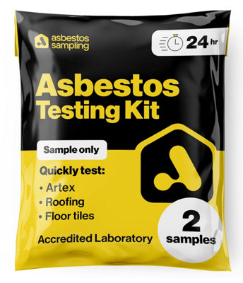 Asbestos Testing Kit (2 Sample)Sample Only from B&Q