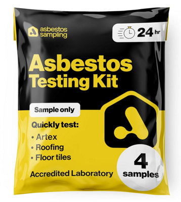Asbestos Testing Kit (4 Sample)Sample Only from B&Q