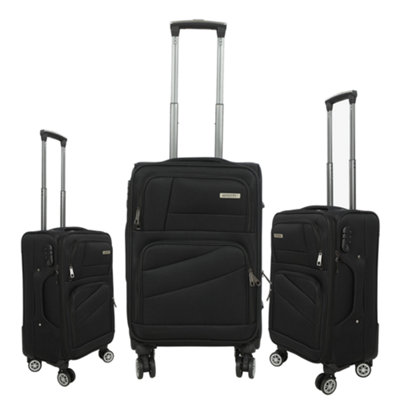 Tov 3-Piece Premium Polyester Luggage Set from B&Q