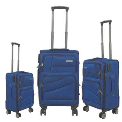 Tov 3-Piece Premium Polyester Luggage Set from B&Q