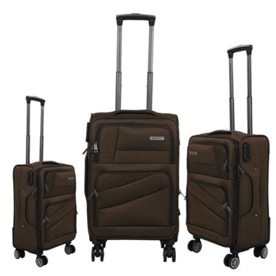 Tov 3-Piece Premium Polyester Luggage Set from B&Q