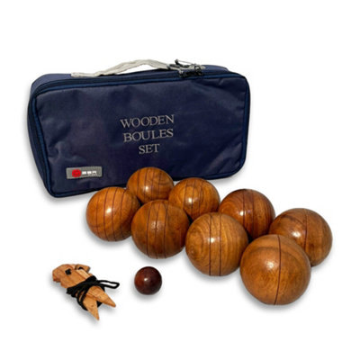 Uber Games Wooden Boules Set For Use In GardensParks And At The Beach from B&Q