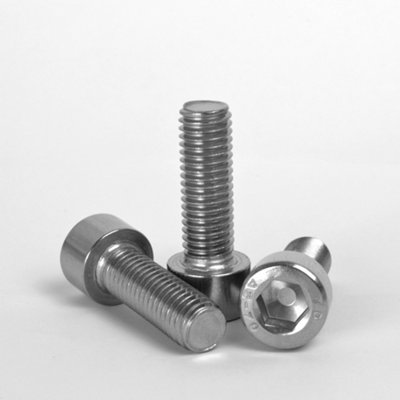 M6 X 45mm Allen Bolt Socket Cap Screws Hex Head Stainless Steel A2 304 Din 912 (Pack Of  20) from B&Q
