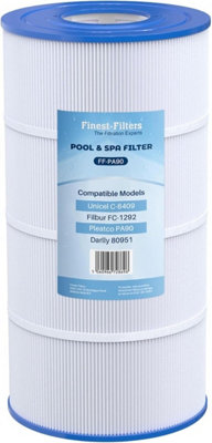Finest-Filters Spa Filter Cartridge For Pleatco Pa90 / Unicel C-8409Ff-Pa90 from B&Q