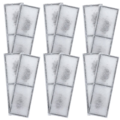 Finest-Filters 12 X Compatible Fluval U3 Polymax Filter Cartridges from B&Q