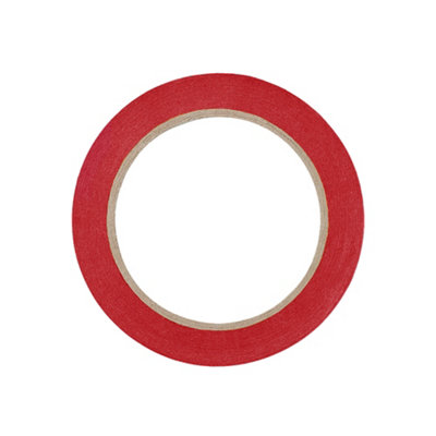 Licktools Red Masking Tape (L)50M (W)38mm from B&Q