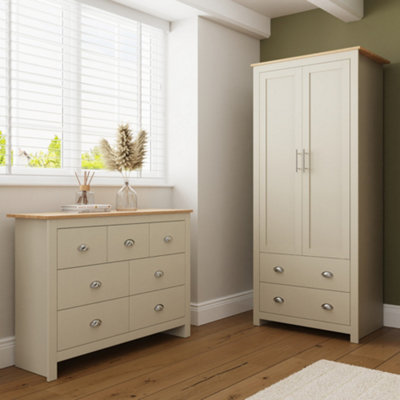 B&Q Lancaster Piece Bedroom Furniture Set Size 2