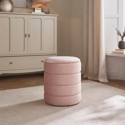  - Klara Velvet Occasional Storage Stool