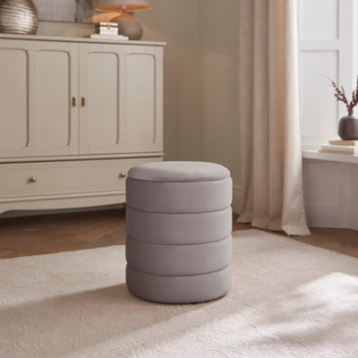  - Klara Velvet Occasional Storage Stool