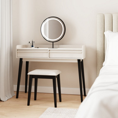  - Phoebe Dressing Table With Led Mirror & Stool