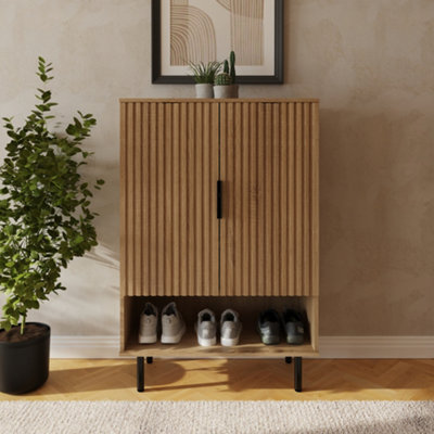 GFW Nervata Multi-Unit Storage Cabinet - 76.7cm - White - Image 6