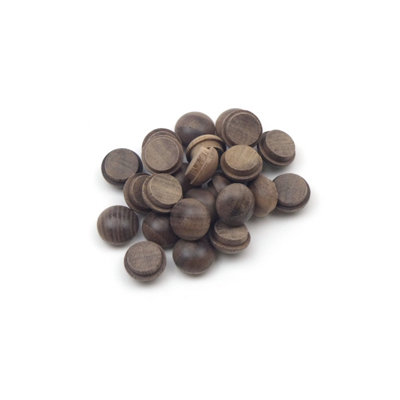  - Oakcrafts1/2"12.7mm Walnut Mushroom PlugPack Of 25 - Image 4