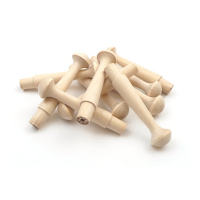 OakcraftsBirch Shaker Peg 3.5"Pack Of 10 from B&Q