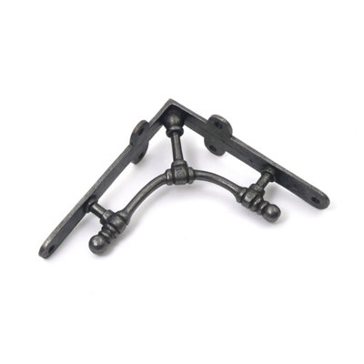 OakcraftsPair Of Antique Cast Iron Albion Shelf Brackets160mm X 170mm from B&Q