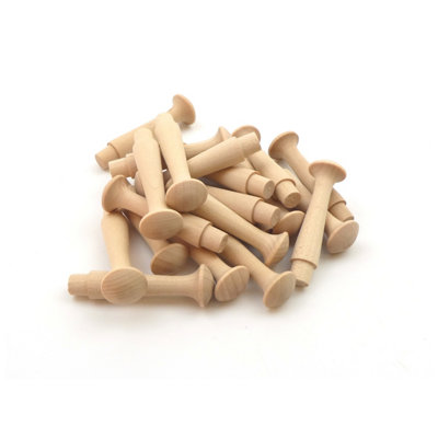  - OakcraftsBirch Shaker Peg 2.5"Pack Of 20