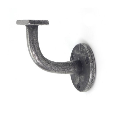 OakcraftsAntique Cast Iron Handrail Bracket 65mm from B&Q