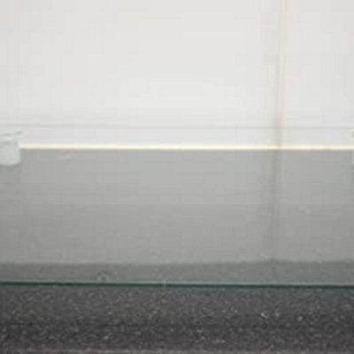 Biznest 60X52Cm Universal Hob Cover Plate Tempered Glass Worktop Saver 5mm Clear With 4X Feets from B&Q