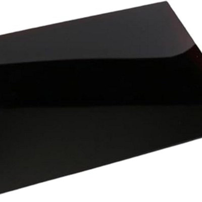 Biznest Universal Hob Cover Plate Tempered Glass Worktop Saver 5mm All Types Of Cookers (Black52X60X0.5Cm) from B&Q