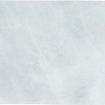 Biznest Glass Worktops Beautiful Clear Glass Surface For Kitchen 30X40Cm Worktop Savers (Glass Marble White) from B&Q