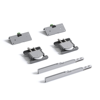 DecoranddecorSliding Door Wheel Gear Pack For Ps-Slide from B&Q