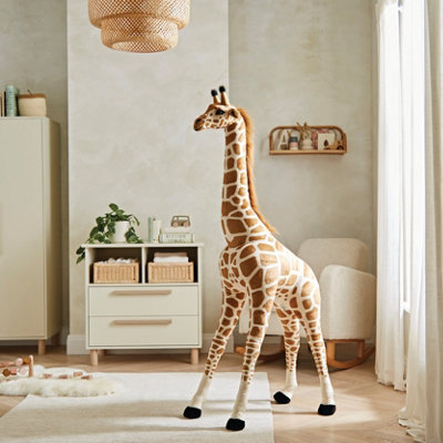 Cuddleco Tall Standing Giraffe Stuffed Animal 170Cm from B&Q