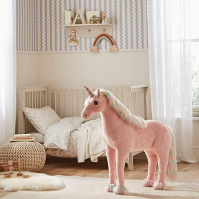 Cuddleco Standing UnicornRainbow from B&Q