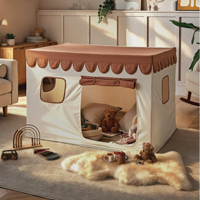 Cuddleco Play House With Bunting In Tuscany from B&Q