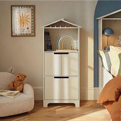 B&Q -  Play House Storage Unit In Pebble