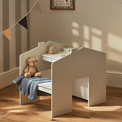 Cuddleco Play House Storage Desk With Bench - Image 4