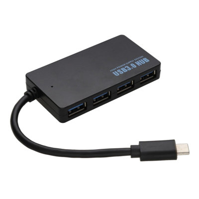 Kenable Usb C 3.0 Superspeed 4 Port Usb A Hub Up To 4 Devices To 1 Usb C Port 5Gbps from B&Q