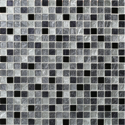House of Mosaics BrusselsPeel And Stick Mosaic Tile Sample from B&Q